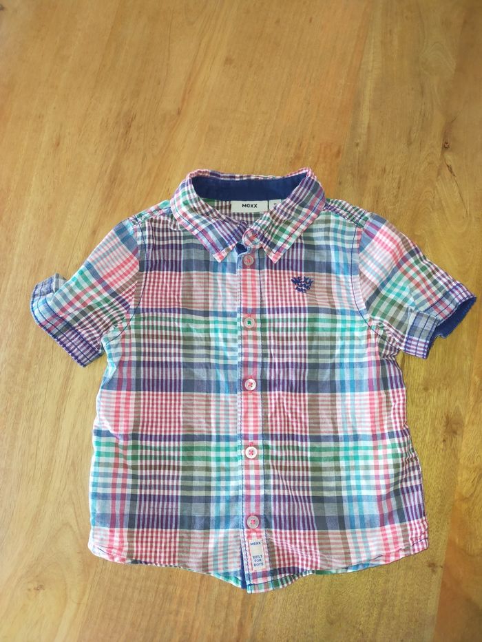 Chemisette à carreaux 18 mois