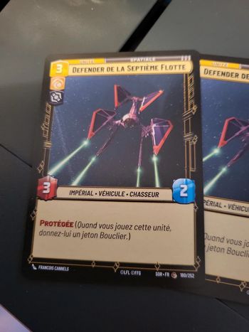 Carte Star Wars Unlimited Defender de la Septième Flotte