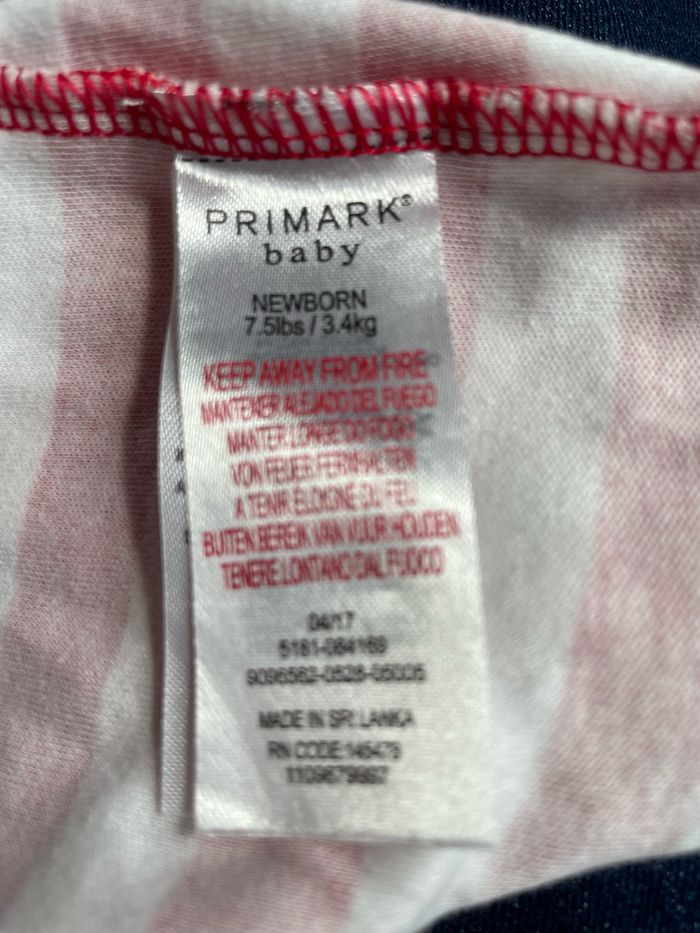 Lot de 3 pyjamas neufs garçon Primark naissance - photo numéro 8