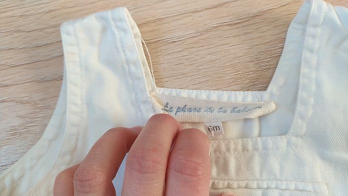 Robe blanche 6 mois - photo numéro 3