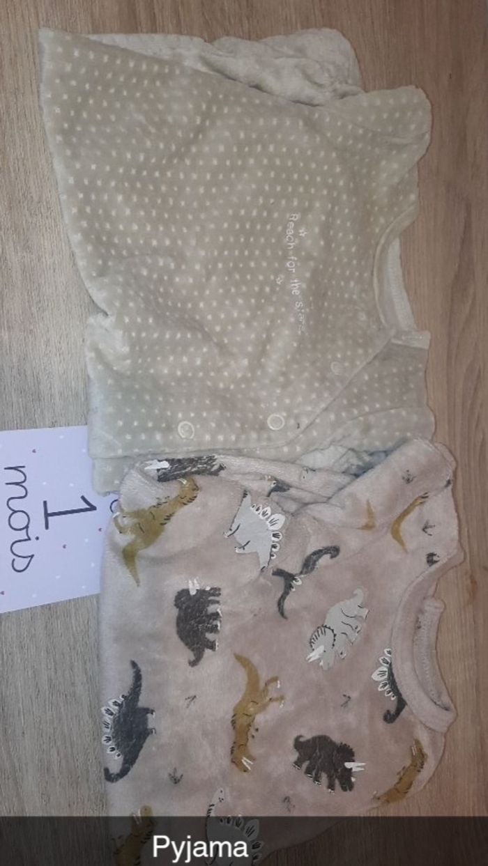 Pyjama garçon 1 mois - photo numéro 8