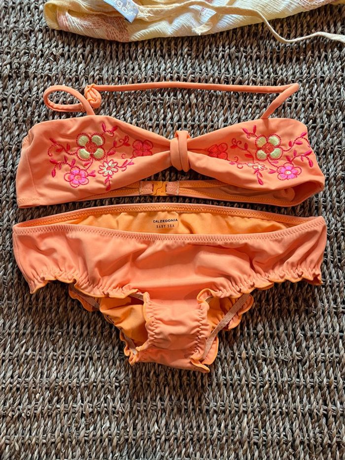 Bikini + foulard + jupe Zara - photo numéro 3