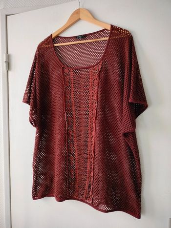 T-shirt mailles ajoutées M&S Mode XXL