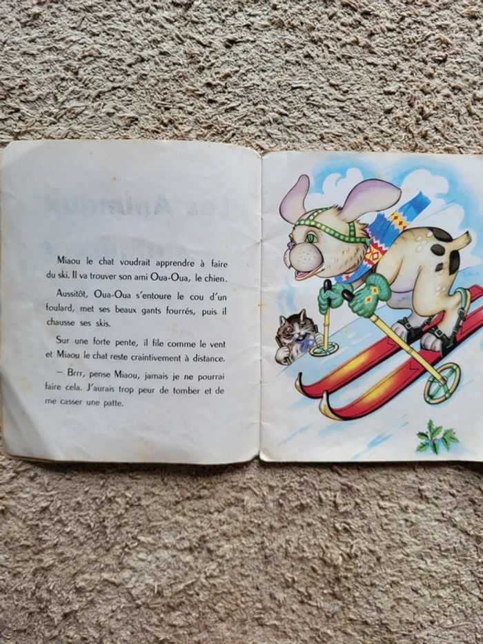 Livre enfant de 1973, Collection Le Gai Sentier " Les animaux s'amusent" - photo numéro 4