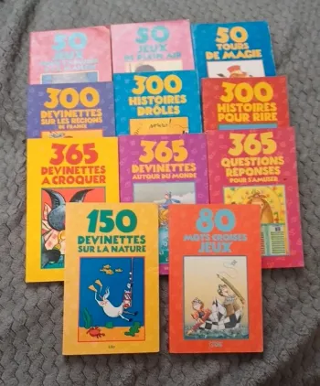 Lot de 10 livres