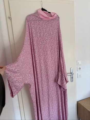 Jilbab de priere à enfiler coton