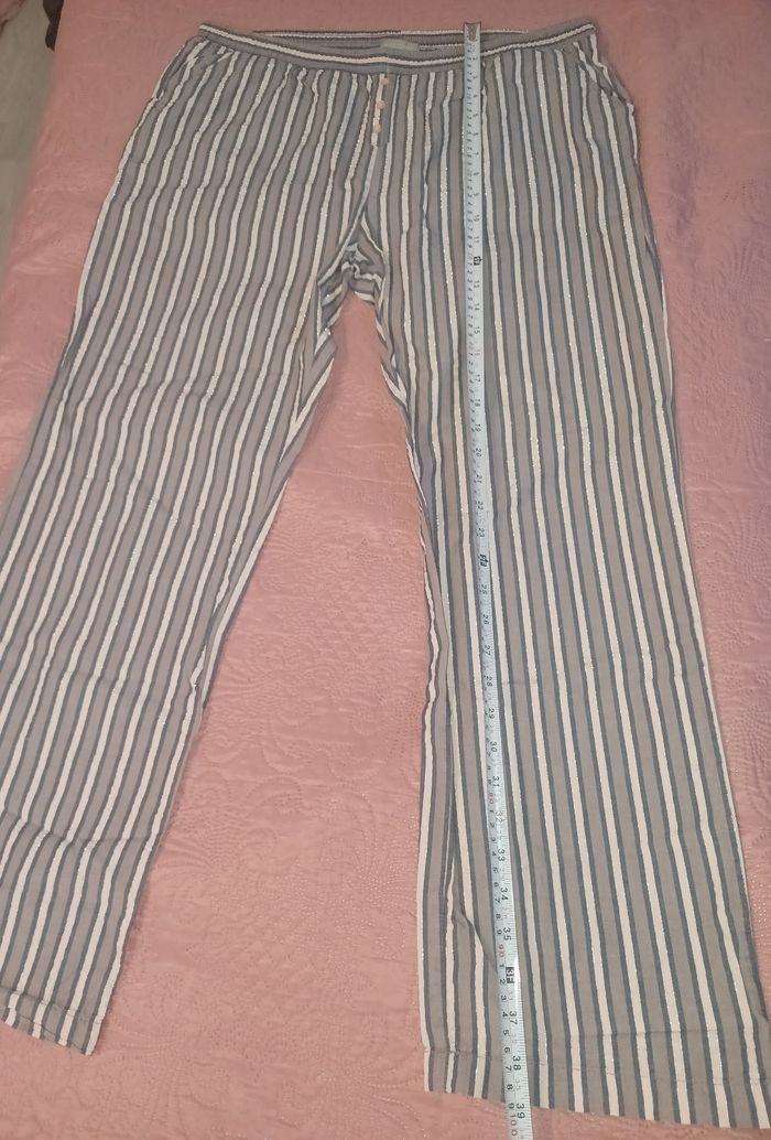 Bas de pyjama rayures femme taille 42/44 in extenso - photo numéro 9