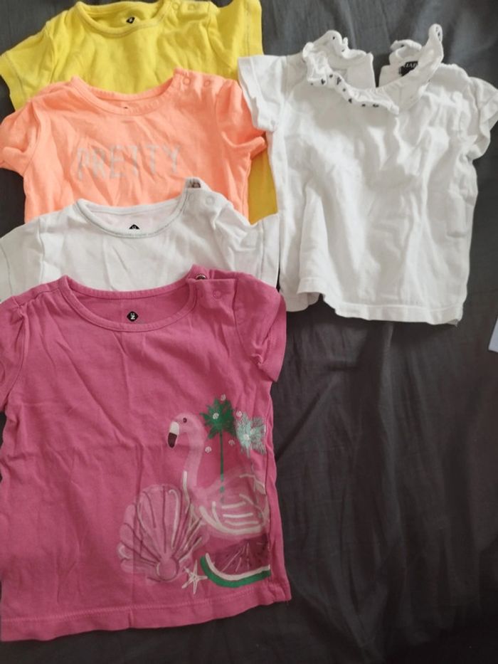 T-shirt fille 6 mois