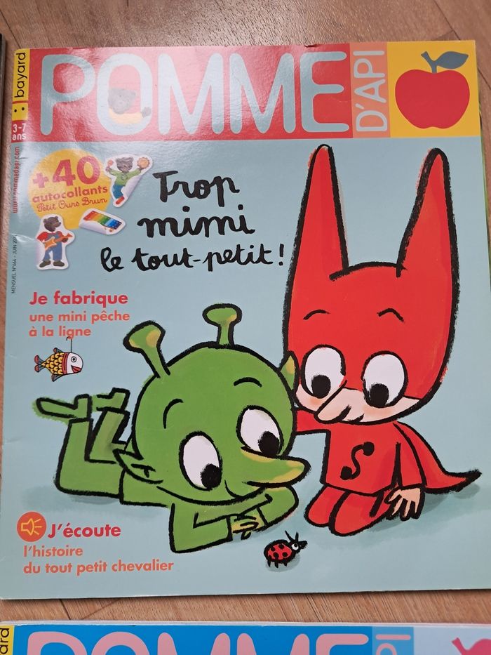 Lot de magazines Pomme d'Api - photo numéro 7