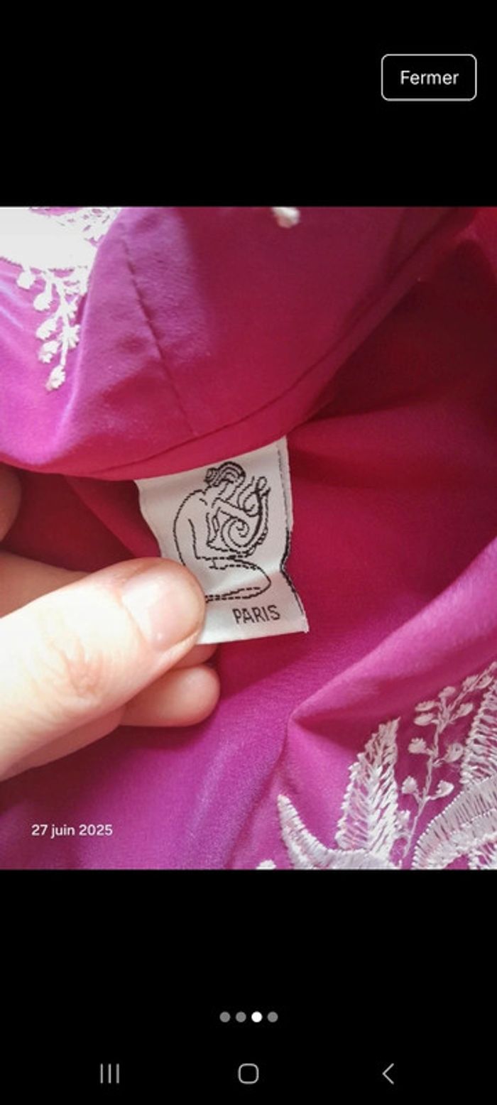 Chemise brodées manches longues - photo numéro 3