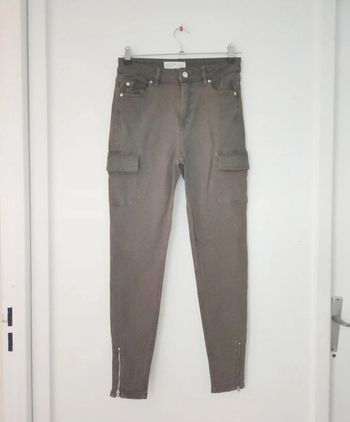 Jeans skinny cargo femme