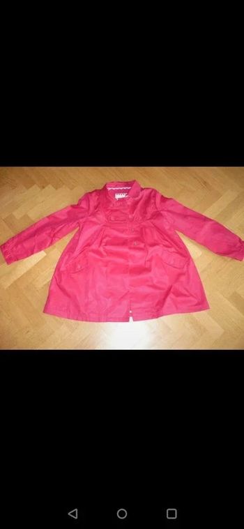 Neuf Trench imperméable rouge Lisa Rose 12 ans