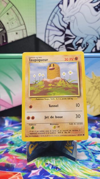 Carte Pokémon Taupiqueur 47/102 Set de base FR