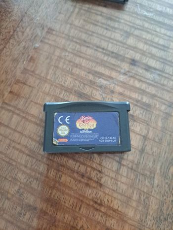 Barbie dancing princesses gameboy