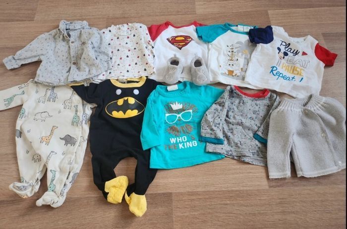 Lot vêtements 1 mois garçon 78 pcs - photo numéro 5