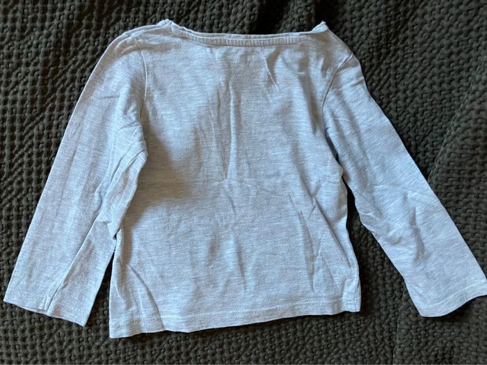 Tee shirt manches longues motif licorne - photo numéro 4