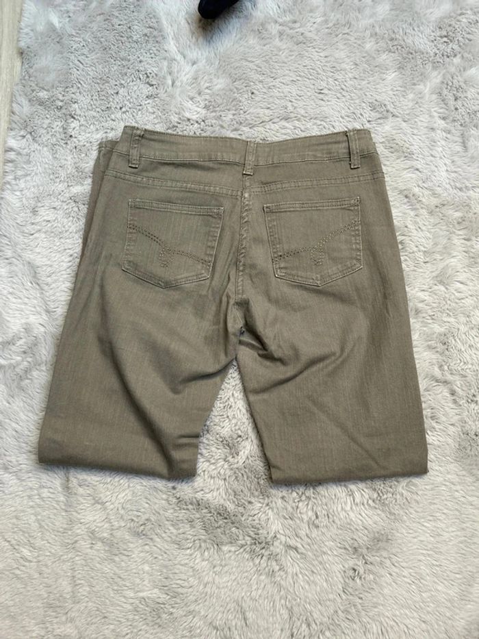 Pantalon marron clair taille 38 - photo numéro 2