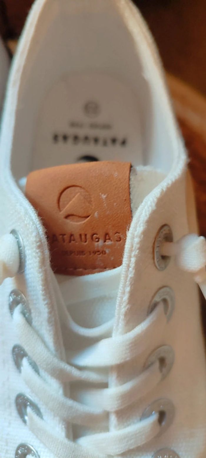 Chaussures blanche pataugas garçon pointure 33 - photo numéro 7