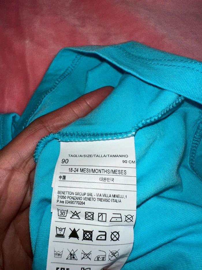 T shirt Benetton 18-24 mois - photo numéro 4