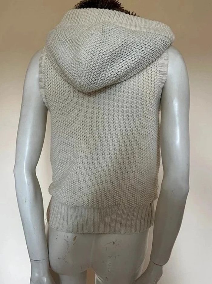 🍠Pull sans manches blanc 🍠- photo numéro 3