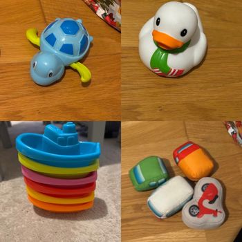 Lot jouets bain 