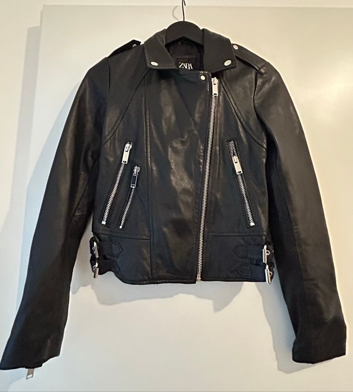 Veste en cuir - photo numéro 2