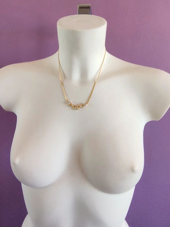 Collier doré vintage - photo numéro 8