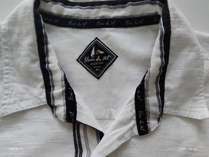 Chemise Blanc du Nil - photo numéro 3