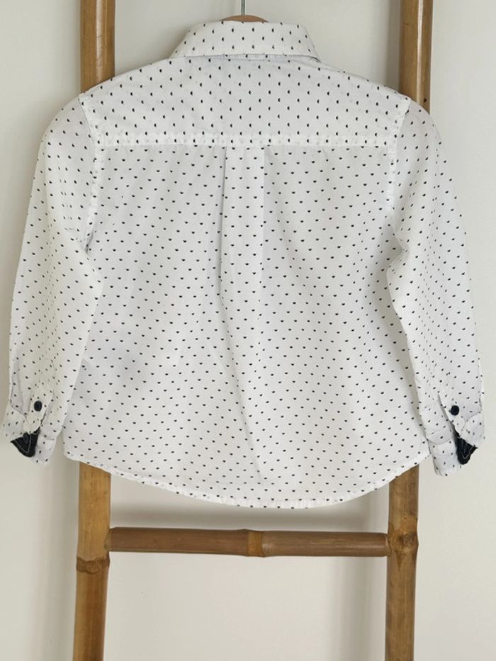 Chemise manches longues blanche à motifs Sergent Major Taille 2 ans - photo numéro 2