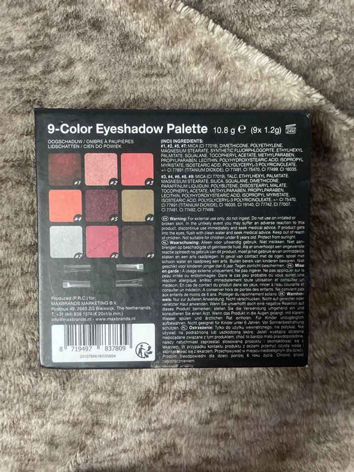 Palette de 9 fards à paupières - photo numéro 3