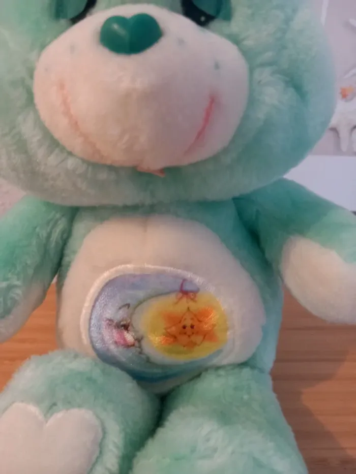 Peluche Bisounours vintage kenner 1983 - photo numéro 3