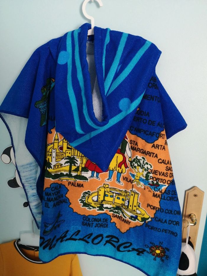 Poncho sortie de bain