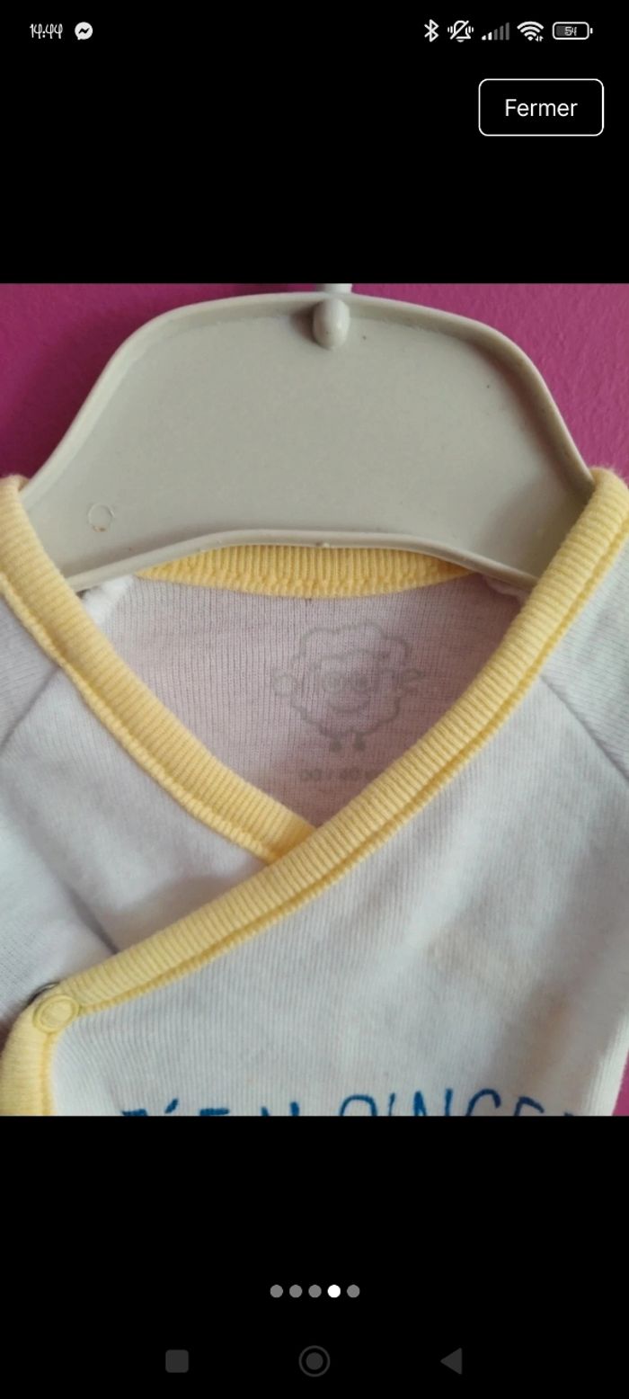 Body brioche naissance b2 - photo numéro 4