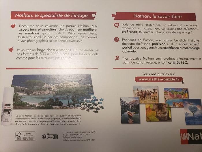 Puzzle 1000 pieces - Lions - neuf - photo numéro 2