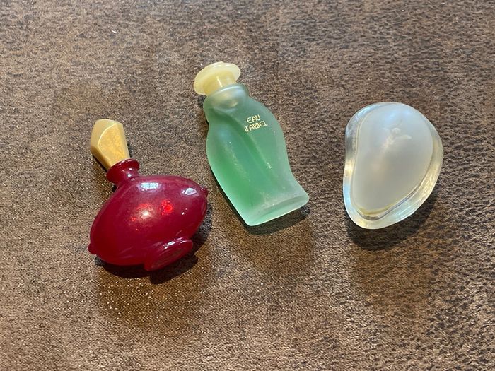 3 miniatures de parfum