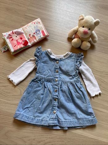 Robe + teeshirt manches longues