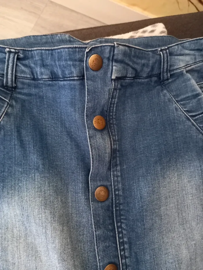 Jupe jeans camaïeu - photo numéro 5