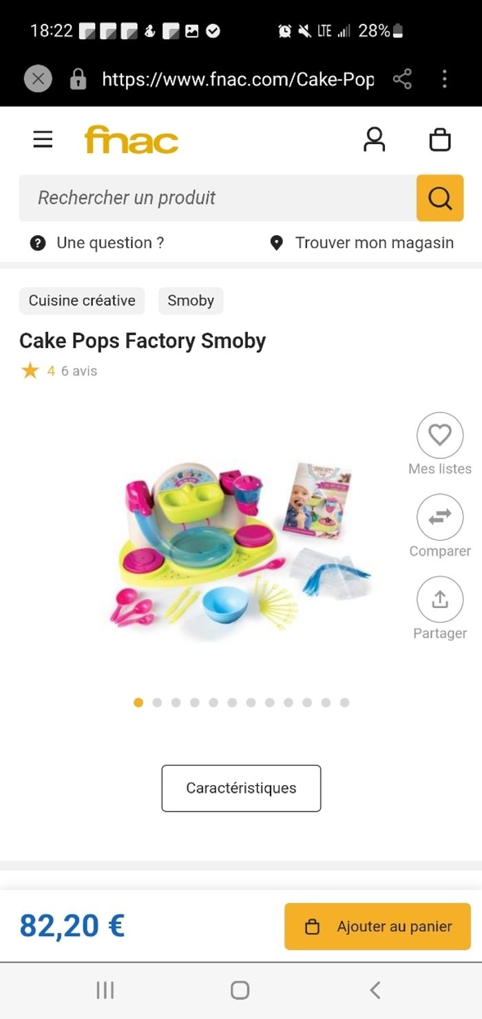 Cake Pops Factory Smoby 312103 Neuf. - photo numéro 3