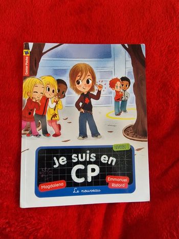 Livre je suis en CP le nouveau