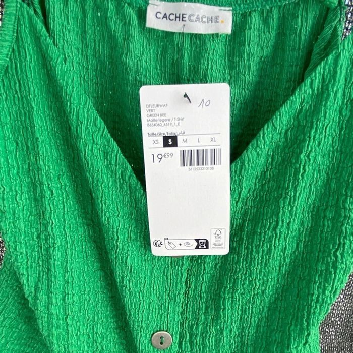 Joli débardeur Cache Cache neuf taille S - photo numéro 3
