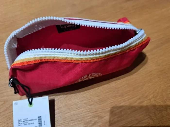 Kipling - Plumier rouge (neuf) - photo numéro 6