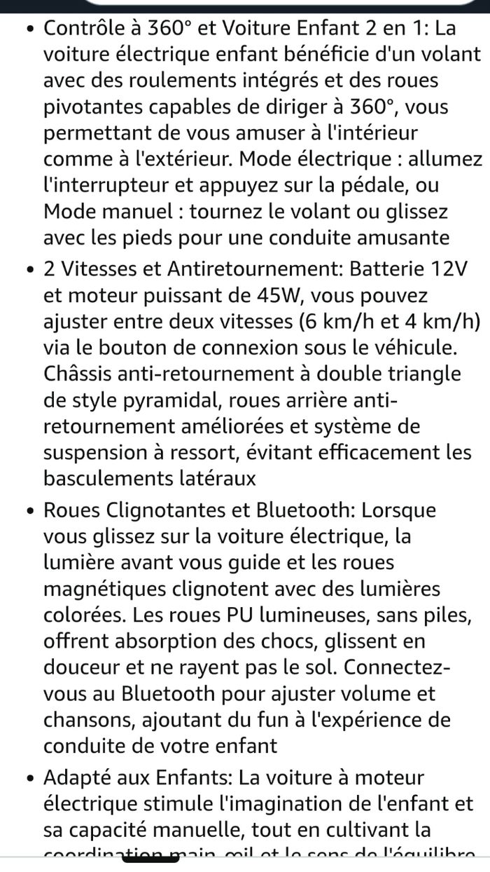 Voitures électriques Bluetooth comme neuf - photo numéro 6