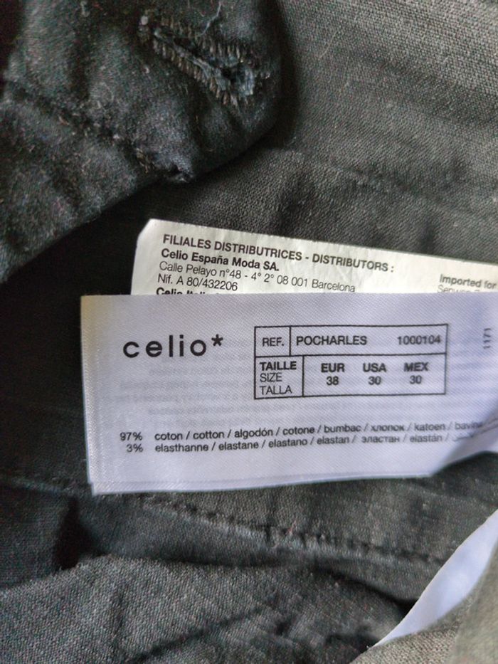 Pantalon homme Celio t38 - photo numéro 7