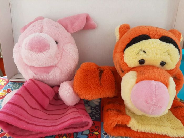 Marionnettes Porcinet et Tigrou