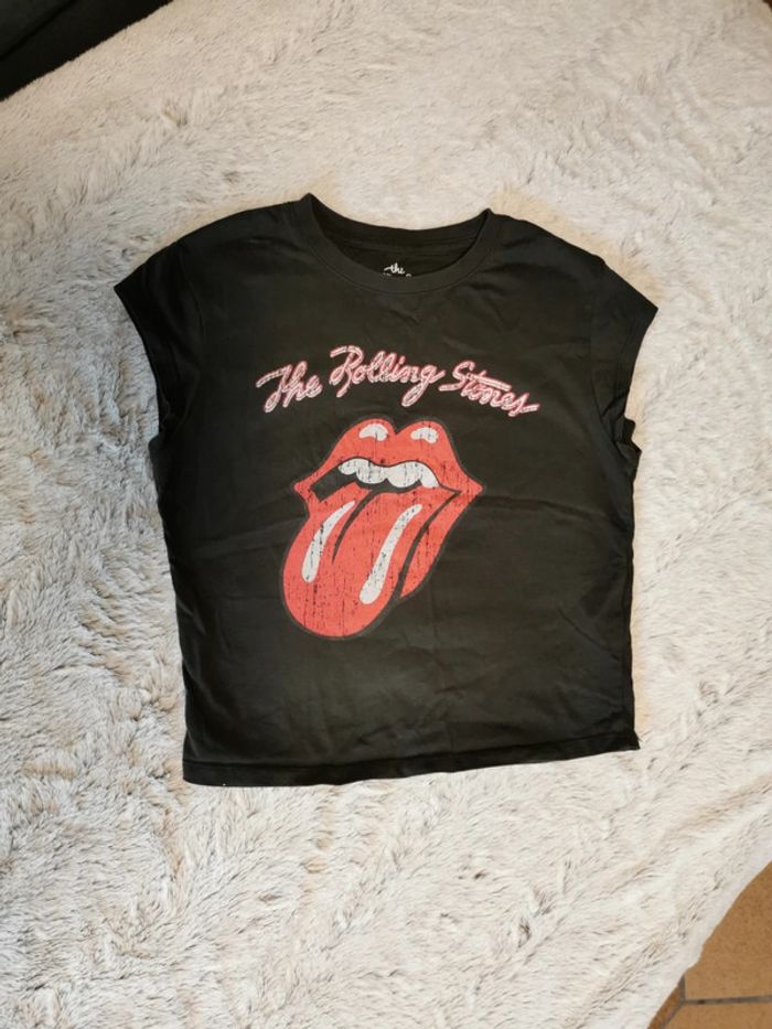 Crop top rolling stones - photo numéro 2