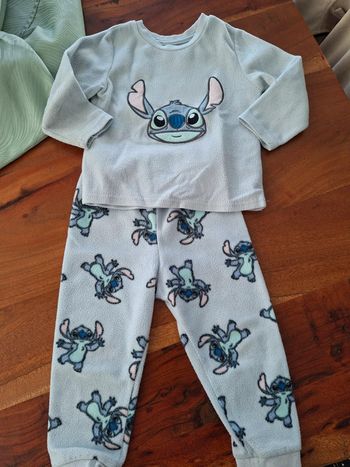 Pyjama stitch polaire 18/24 mois