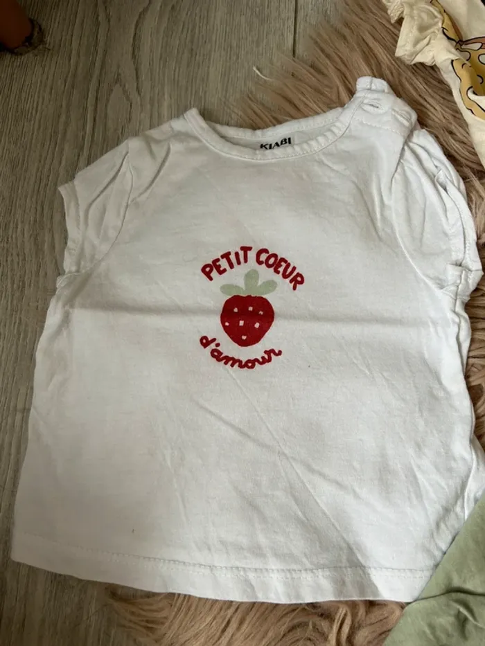 Lot tee shirt 3 mois kiabi - photo numéro 10
