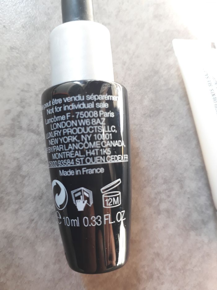 Lancome advanced  générique concentré activateur de jeunesse 10ml+ 10ml renergiehpn300 creme anti age haute performance - photo numéro 3