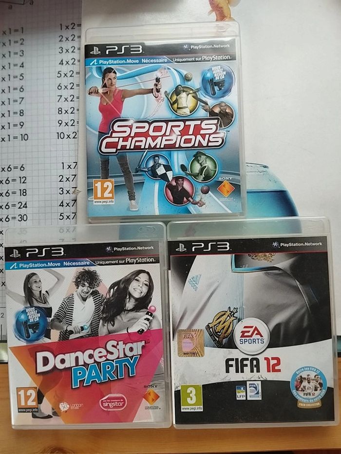 Lot 3 jeux ps3