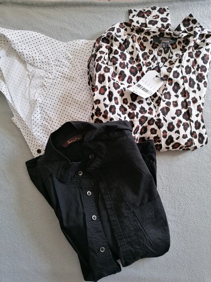 Lot de 2 chemisiers blouses